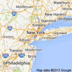 Map of Bayonne, NY